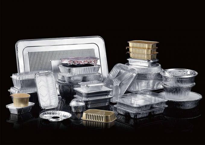 Eco Friendly Aluminum Foil Roll 3003 8011 Custom Width Oven Baking Disposable Container