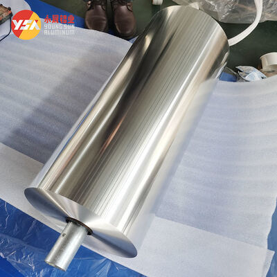 8006 7-60 Micron Aluminium Jumbo Roll Custom Width Household Fast Food Wrapping Foil