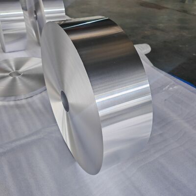 Ventilation Duct Aluminium Foil Roll 8011 O Temper Custom Width Flexible Air Supply