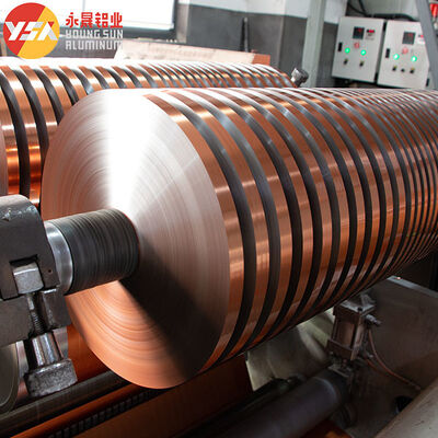 Double Sided Copper Color AL+PET Mylar Laminating Aluminum Foil