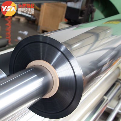 VMPET+VMPET+BOPP Laminated Foil Matte Black Printing For Packaging And Building