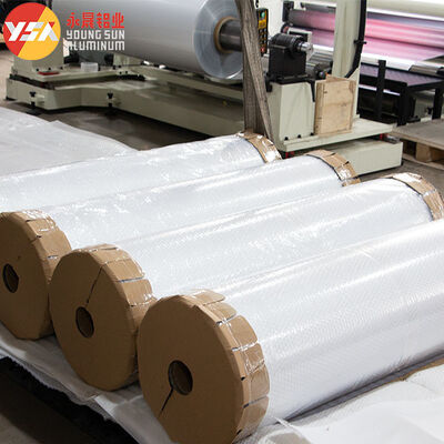 AL+PET Single Sided White Color Wide Insulation Waterproof Film