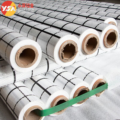 Woven Fabric Printing +PE Extruding Black And White Checkered Printed