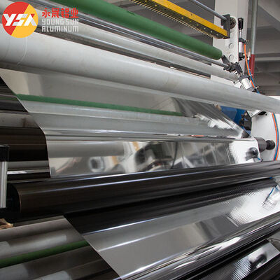 Aluminized Laminating Film 6+2 Waterproof VMPET+PE For Insulation And Packaging
