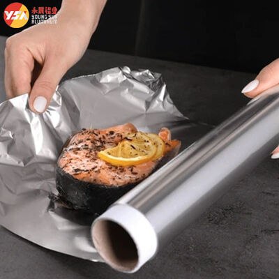 30cm Air Fryer Aluminium Foil Roll 8011 Custom Width Household Baking Non Stick