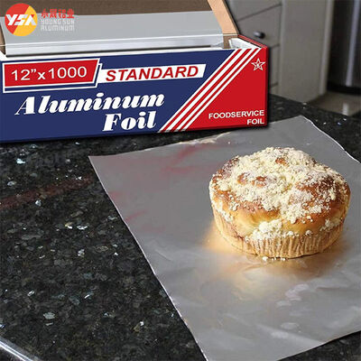Foodservice Foil Roll 1000ft Custom Width Commercial Grade Nonstick Restaurant Bakery