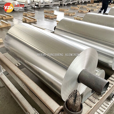 Double Zero Aluminum Foil Roll 0.006-0.009mm Custom Width Food Pharmaceutical Packing