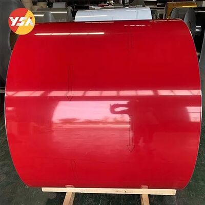 PVDF Fluorocarbon Color Coated Aluminum Coil 1060 3003 5052 Weather Resistant for Building Fascia Pipe Wrapping