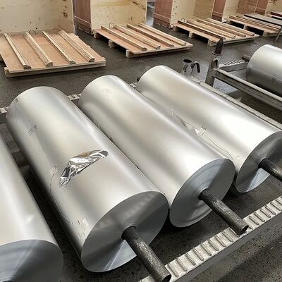 Thick Aluminum Foil Roll Custom Width 0.1-0.2mm Food Packaging Building Decoration Wrap