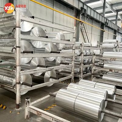 Soft Flexible Aluminum Foil Roll Custom Width Packaging Insulation Industrial Supply