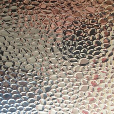 Embossed Aluminum Foil Roll Custom Width Decorative Pattern Packaging Insulation Wrap
