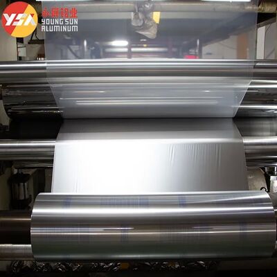 Flame Retardant Laminated Aluminum Foil 0.03mm Corrosion Resistant OEM Custom Roll