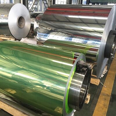 1050 1060 3003 3004 Mirror Aluminum Sheet 0.03-0.08mm High Reflective Polished Mirror Aluminum Lightweight 70% Mass Saving For Lighting Reflector Elevator Cladding Decorative Panel