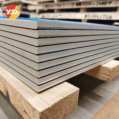1000mm 1250mm 1500mm 2000mm 2600mm Wide 1060 1100 3003 3004 Aluminum Alloy Plate Custom Size Slit Trimmed Edge Anti Rust Bulk Container Shipment