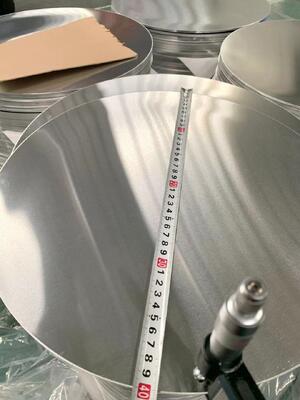 Aluminum Disc Blanks 1050 1060 1100 3003 Custom Size Kitchenware Reflector Tray Heat Sink