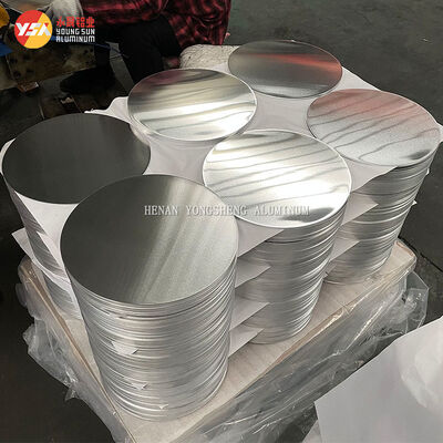 Aluminum Disc Blanks 1050 1060 1100 3003 Custom Size Kitchenware Reflector Tray Heat Sink
