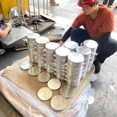 Aluminum Circle 1050 1060 3003 | Cookware Aluminum Disc | Pot Material | Architectural Aluminum Circle | Customizable | Yongsheng