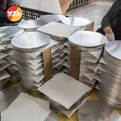 Anodized Brushed Mill Finish 1050 1060 3003 Pure 99.6% Aluminum Circle 0.3-6mm Corrosion Resistant Disc for Cookware