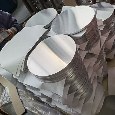 Factory OEM Aluminum Circle Disc 1050 1060 3003 5052 DC CC Cold Hot Rolled Custom Size Aluminum Disc for Cookware Auto Parts Heat Sink