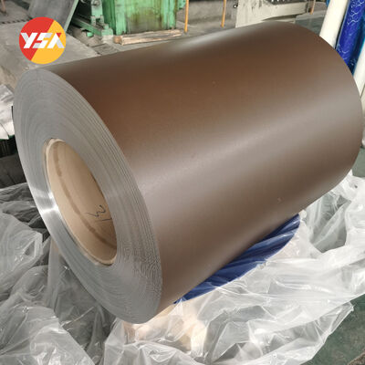 PVDF Color Coated Aluminum Coil 70% Kynar 500 25 Micron ISO SGS Certified Bendable for OEM RAL Customization