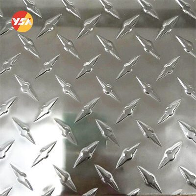 Yongsheng Aluminum Checkered Plate 1060/3003/5052 | For Ship Decks / Industrial Platforms / Building Staircases | Corrosion-Resistant & Anti-Slip | Multiple Patterns Available