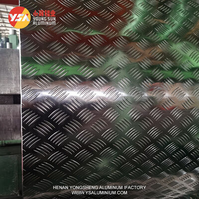 Thickness Varies Aluminum Checkered Plate Series 6xxx Lightweight Compared Steel Plates Designed For Heavy Duty Anti Slip And Durable Surface