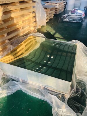 1100 3003 Architectural Mirror Aluminum Sheet  For Elevator Interiors & Display Cases