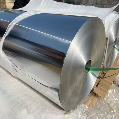 Color Coated Aluminum Foil Roll 1060 1235 8011 Custom Width Packaging Building Material