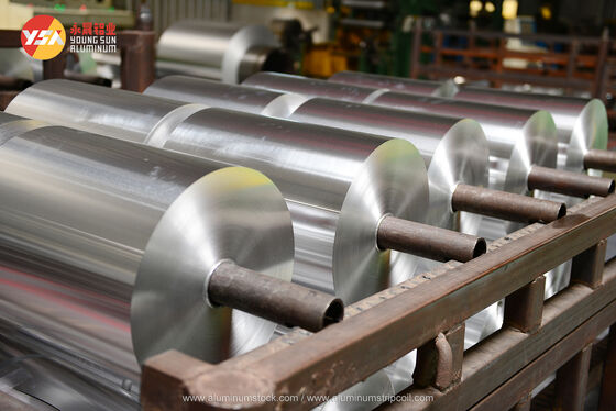 Pharmaceutical Medical Food Barrier Film Aluminum Foil Roll 8011 8079 Custom Width