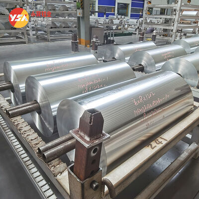 Aluminum Foil Rolls 3003, 8011, 8079 | For Food Containers, Food-Grade Applications & Household Use | Customizable | Yongsheng