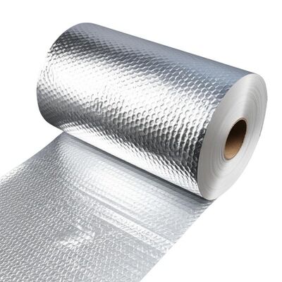 Hairdressing Aluminum Foil Roll Custom Width Bubble White PE Film Mill Finished Surface