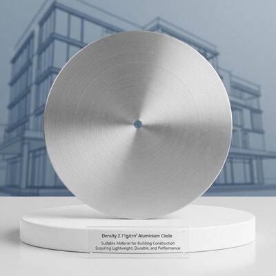 Density 271gcm3 Aluminium Circle Suitable Material for Building Constraction Ensuring Lightweight Durable and Performance