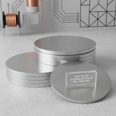 3003 Alloy Aluminium Circle Mill Finished Optimal for Electrical Components and Architectural Panels Ensuring Performance