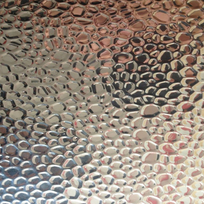3 Bar 5 Bar Embossed Aluminum Sheet Coil H34 H112 Hammer Texture PE PVDF Coated for Bending Welding Fabrication