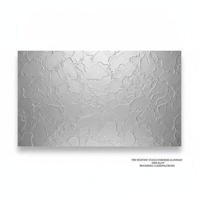 Fire Resistant Stucco Embossed Aluminum Sheet 1060 Factory Wholesale Cladding Ceiling