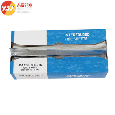 Baking Oven Microwave Aluminium Foil Roll Custom Width Kitchen Food Wrapping Supply