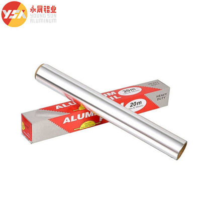 0.02mm Aluminum Foil Roll Custom Width Roasting Food Packing 50M 100M 150M Length