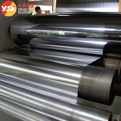 AL/PET/PVC Single Sided Aluminum Polyester Laminating Cable Sheilding Material