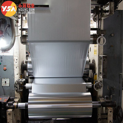 Double Side Aluminium Foil Polyester Flexible Duct Laminating Film