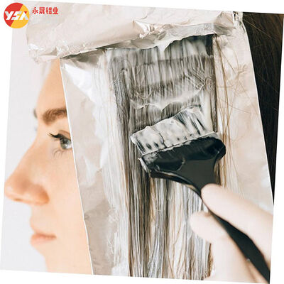 8011 0.025mm Hair Foil For Hair Coloring Salon Use 4.5cm 9.5cm Roll