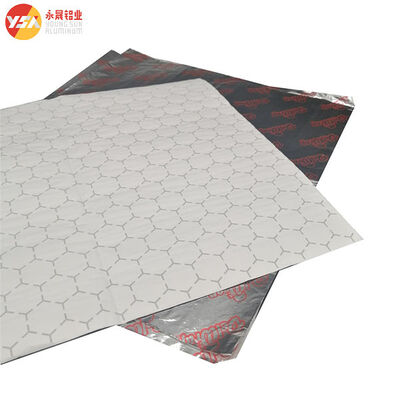 Greaseproof Aluminum Foil Honeycomb Paper Custom Width Burger Sandwich Wrapping Sheet