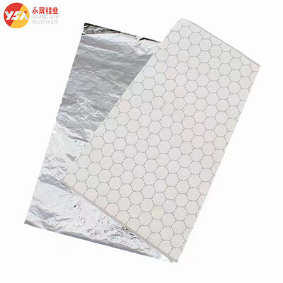 Greaseproof Aluminum Foil Honeycomb Paper Custom Width Burger Sandwich Wrapping Sheet