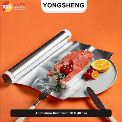 30cm Air Fryer Aluminium Foil Roll 8011 Custom Width Household Baking Non Stick