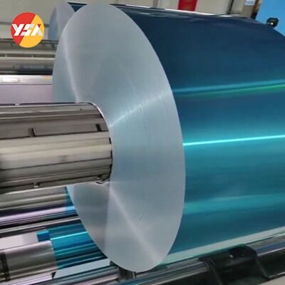 Hydrophilic Blue Aluminum Foil Roll 8011 Custom Width Air Conditioner Heat Exchange