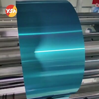 Hydrophilic Blue Aluminum Foil Roll 8011 Custom Width Air Conditioner Heat Exchange