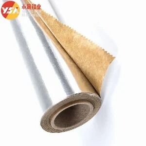 8011 Aluminum foil laminated kraft paper for packaging moisture-proof heat-insulating and tear-resistant suitable for food packaging