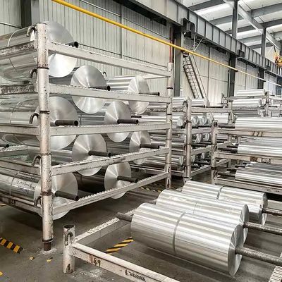 5052 6061 5083 8011 8021 Aluminum Foil Coil For Air Conditioner