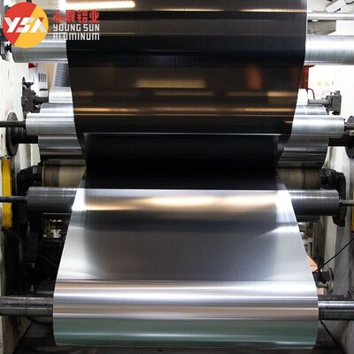 Food Grade Laminated Aluminum Foil 0.006-0.2mm Heat Resistant Custom Width ISO SGS Certified