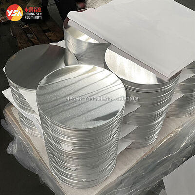 5052 Aluminum Circle High Elongation Burr-Free Flat Disc 200-1200mm for Automotive Parts