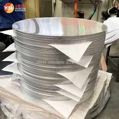 Deep Drawing Aluminum Circle 1050 1060 3003 Burr Free Custom Diameter 80-1600mm Precision Gauge for Cookware Auto Supply